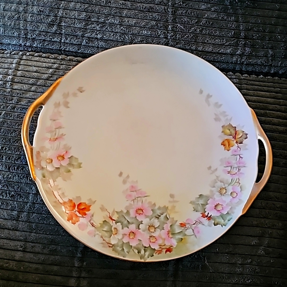 Thomas Bavaria plate signed by artist, painted in 1926